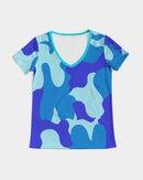 Ocean's Best Ladies V-Neck Tee-7