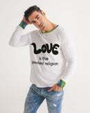 Love Is The Greatest Religion Men's Long Sleeve Tee-3