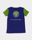 Love Is The Greatest Religion Ladies V-Neck Tee-8