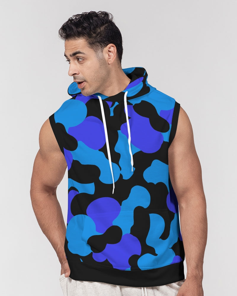 Deep Water Men's Sleeveless Hoodie