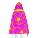 Girls Cali Flower Hooded Towel-4