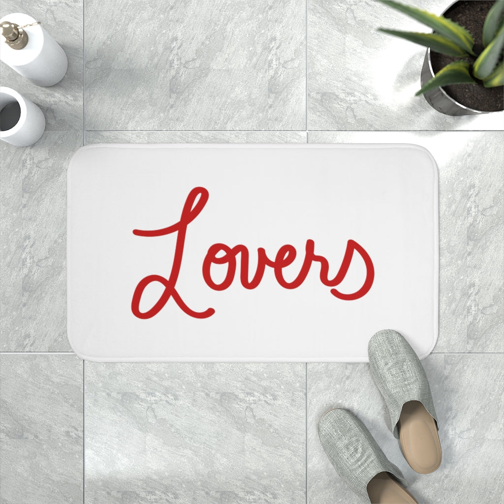 Lovers Memory Foam Bath Mat