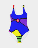 Tibetan Apple Ladies One-Piece Swimsuit-5