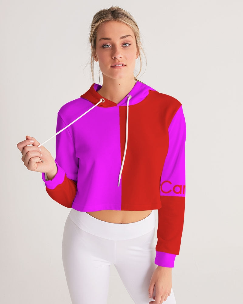 Cardio Hot Ladies Cropped Hoodie