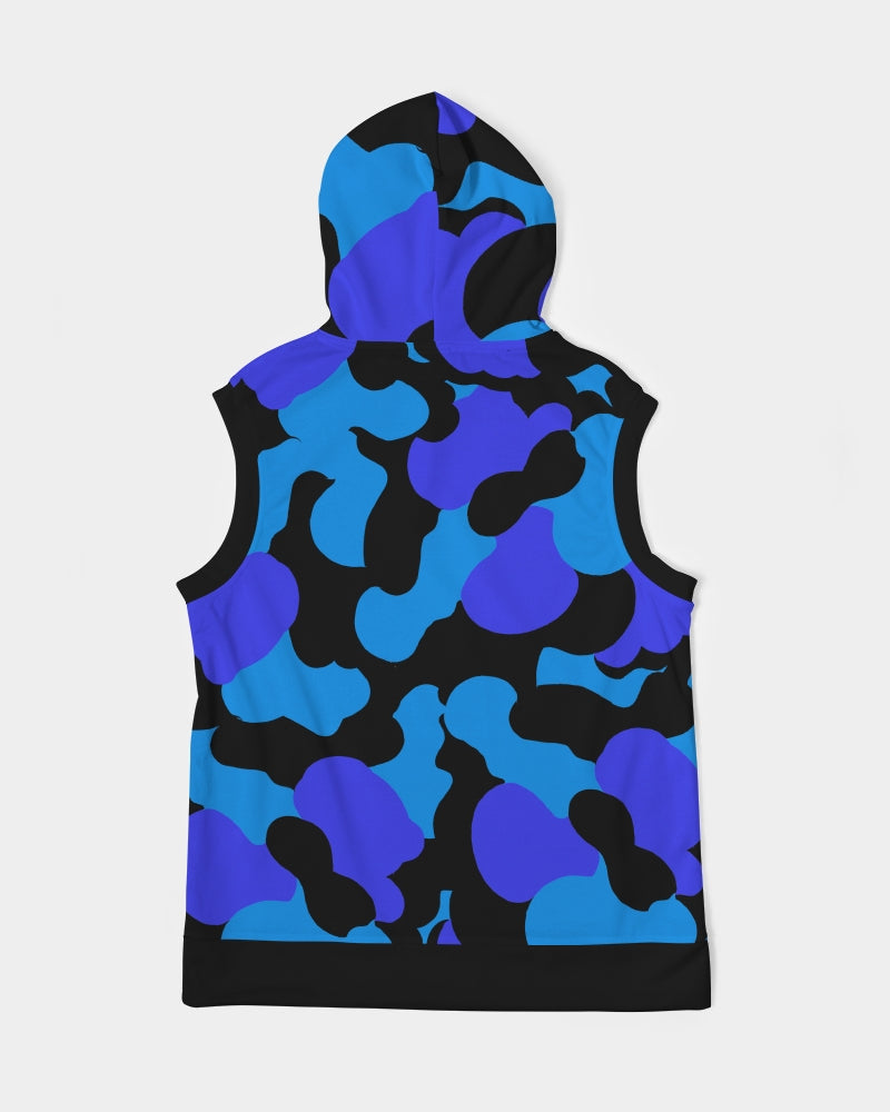 Deep Water Men's Sleeveless Hoodie