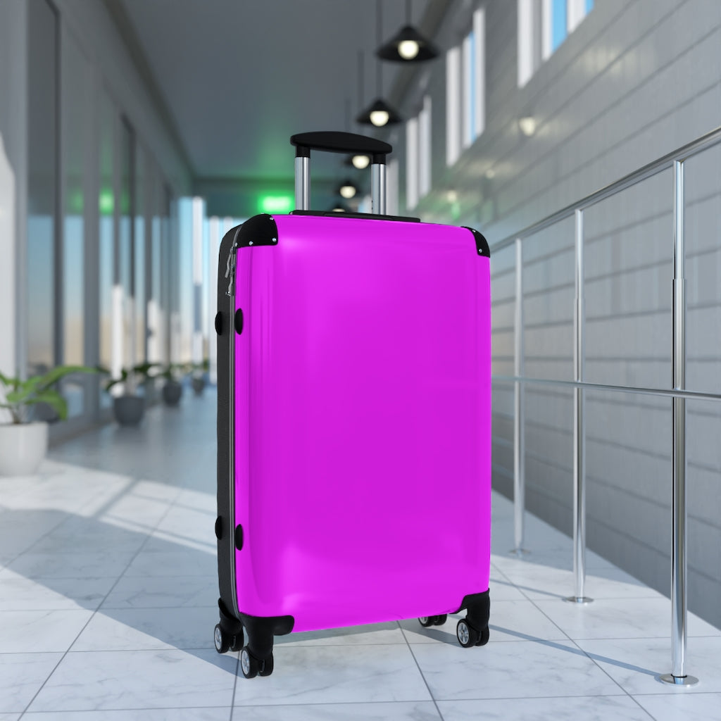 Hot Pink Suitcases