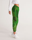 Green Fusion Ladies Track Pants-2