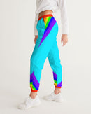 Rainbowbrite Aqua Ladies Track Pants-3