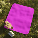 Hot Pink Picnic Blanket-6