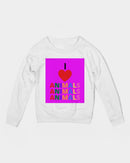 I LOVE ANIMALS Girls  Graphic Sweatshirt-1