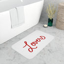 Lovers Memory Foam Bath Mat-1