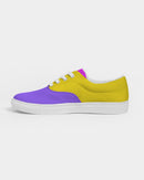 Cali Flower Lace Up Canvas Shoe-6