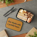 PLA GIVE THANKS Bento Box+Band+Utensils-2