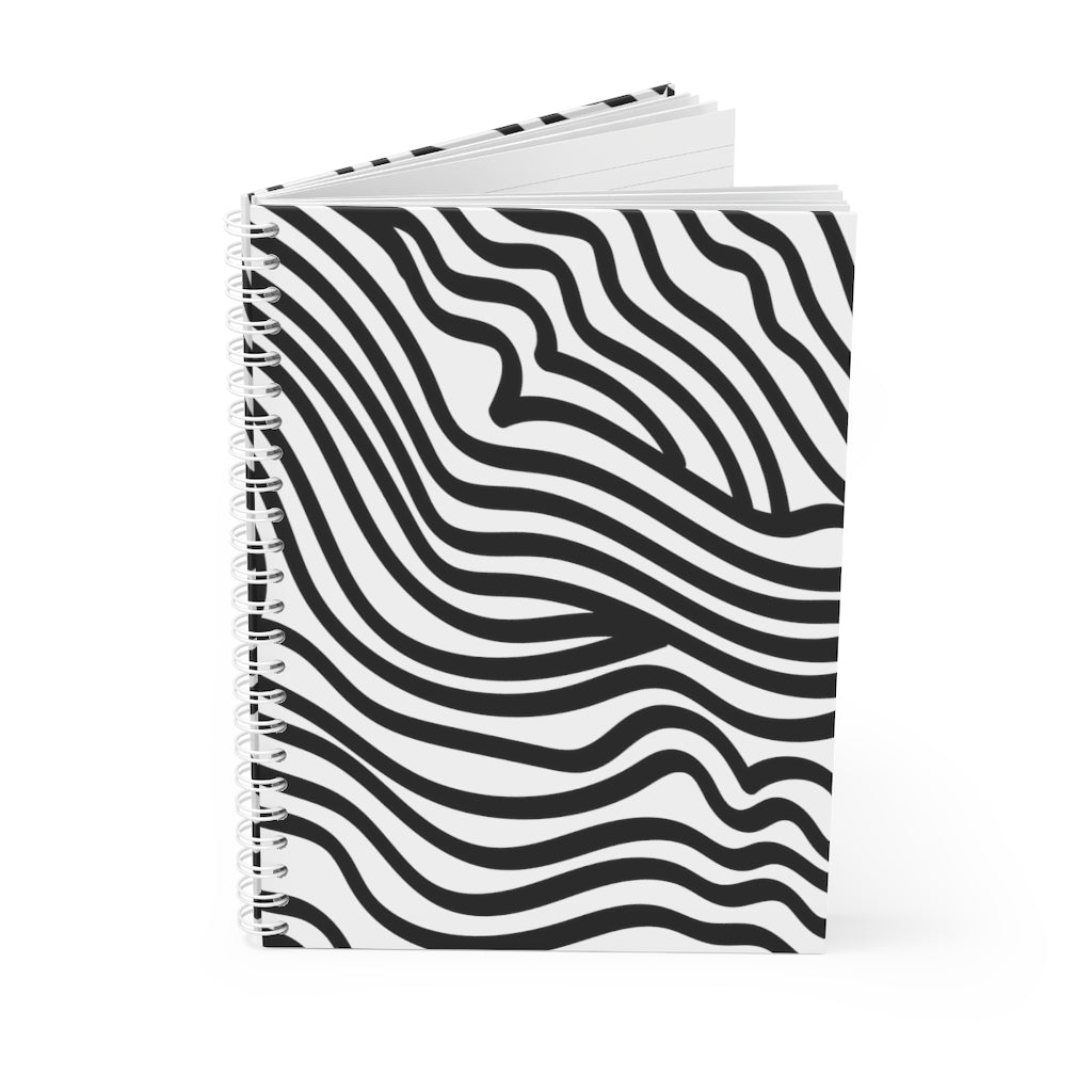 Zebra Spiral Notebook