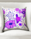 Flower Girl 18x18 Throw Pillow Case-2