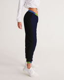 Love Is The Greatest Religion Ladies Black Track Pants-2