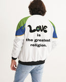 Love Is The Greatest Religion Men's Bomber Jacket-3