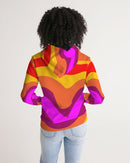 Bright Swirl Ladies Hoodie-2
