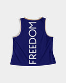Freedom and Justice Ladies Cropped Tank-8