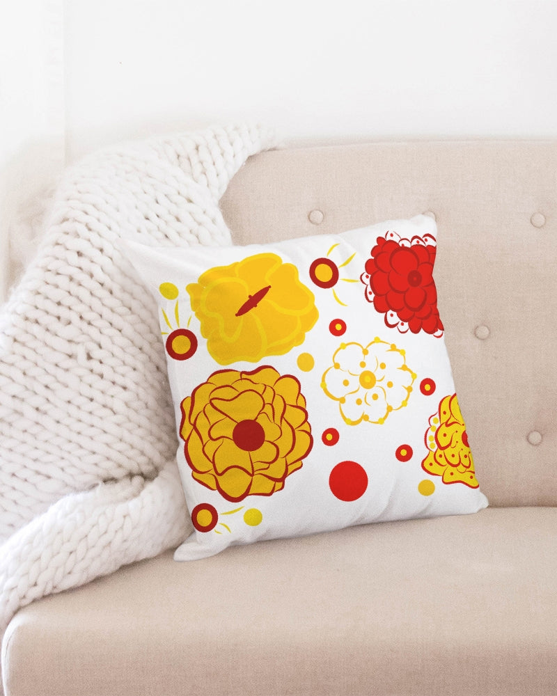 Sunshine Bouquet 18x18 Throw Pillow Case