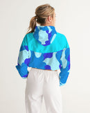 Ocean's Best Ladies Cropped Windbreaker-2