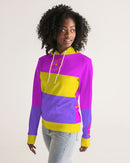 Cali Flower Ladies Hoodie-5