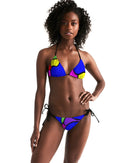 Tibetan Apple Ladies Triangle String Bikini-5