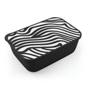 PLA  Zebra Print Bento Box+Band+Utensils-2