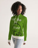 Eat Like a Giant Ladies Hoodie-5