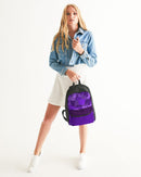 Purple Fusion Small Canvas Backpack-5