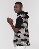 Ash Men's Short Sleeve Hoodie-3