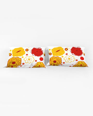 Sunshine Bouquet Queen Pillow Case - 0