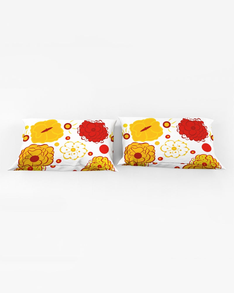 Sunshine Bouquet Queen Pillow Case - 0