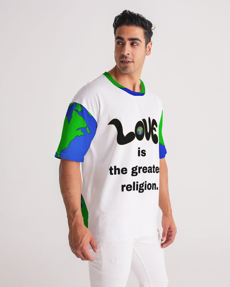 Love Is The Greatest Religion Men's Premium Heavyweight Tee - 0