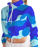 Ocean's Best Ladies Cropped Windbreaker-8