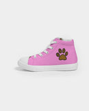 Dog's Best Friend Girls Hightop Canvas Shoe-4