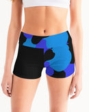 Deep Water Ladies Mid-Rise Yoga Shorts-1