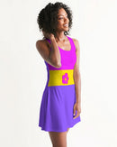 Cali Flower Ladies Racerback Dress-4