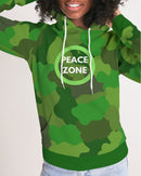 Green Fusion Ladies Hoodie-1