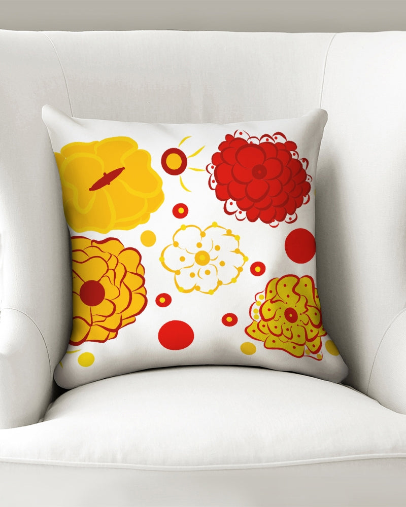 Sunshine Bouquet 16x16 Throw Pillow Case - 0