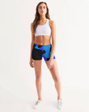 Deep Water Ladies Mid-Rise Yoga Shorts-3