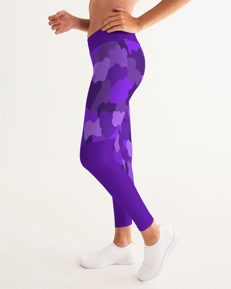 Purple Fusion Ladies Yoga Pants