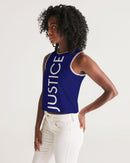 Freedom and Justice Ladies Cropped Tank-5