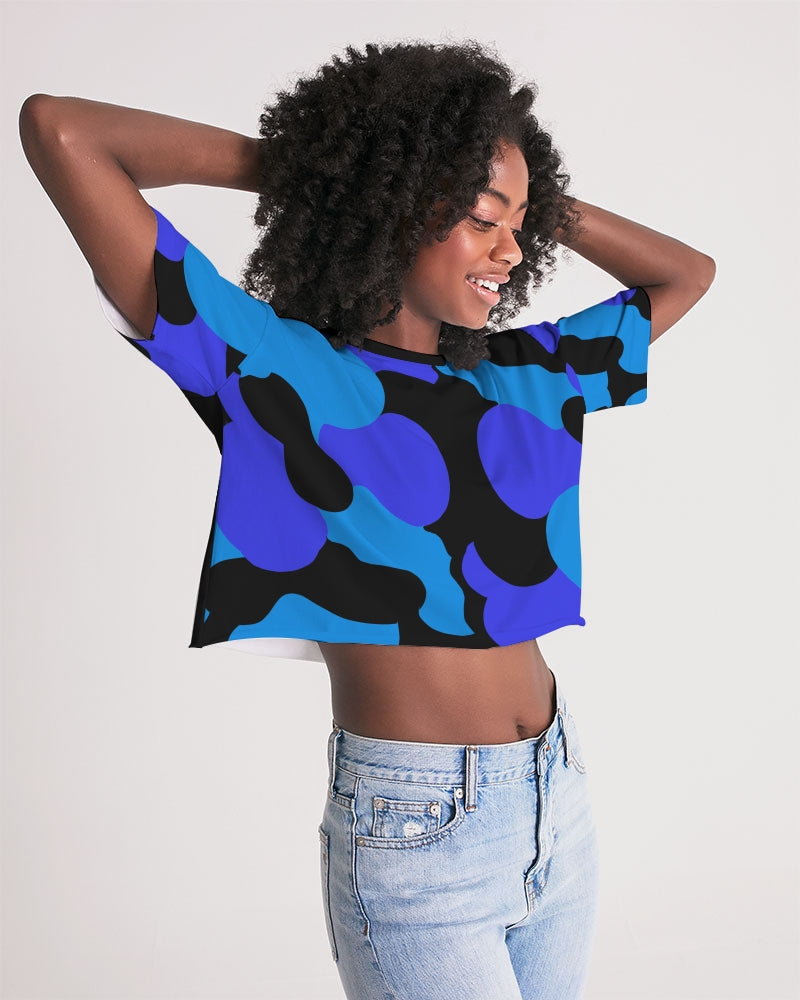 Deep Water Ladies Lounge Cropped Tee