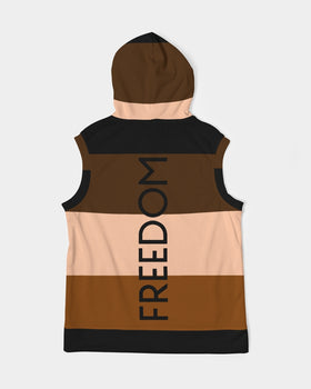 Freedom and Justice Men's Sleeveless Hoodie - 0