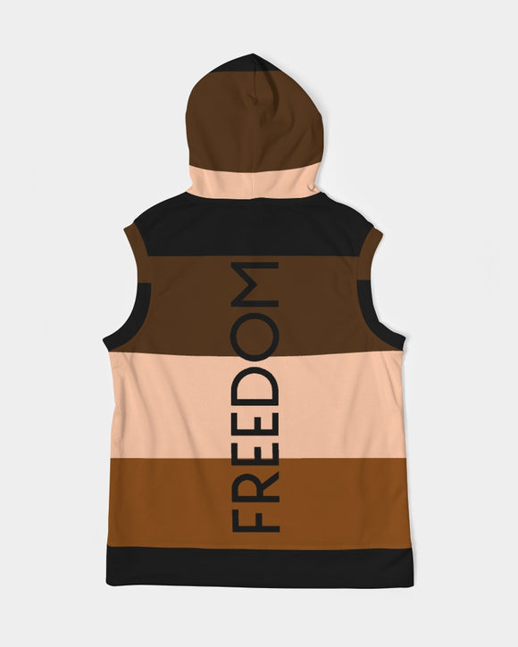 Freedom and Justice Men's Sleeveless Hoodie