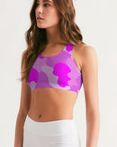 Pink Fusion Ladies Seamless Sports Bra-3