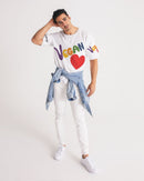 Vegan Heart Men's Tee-6