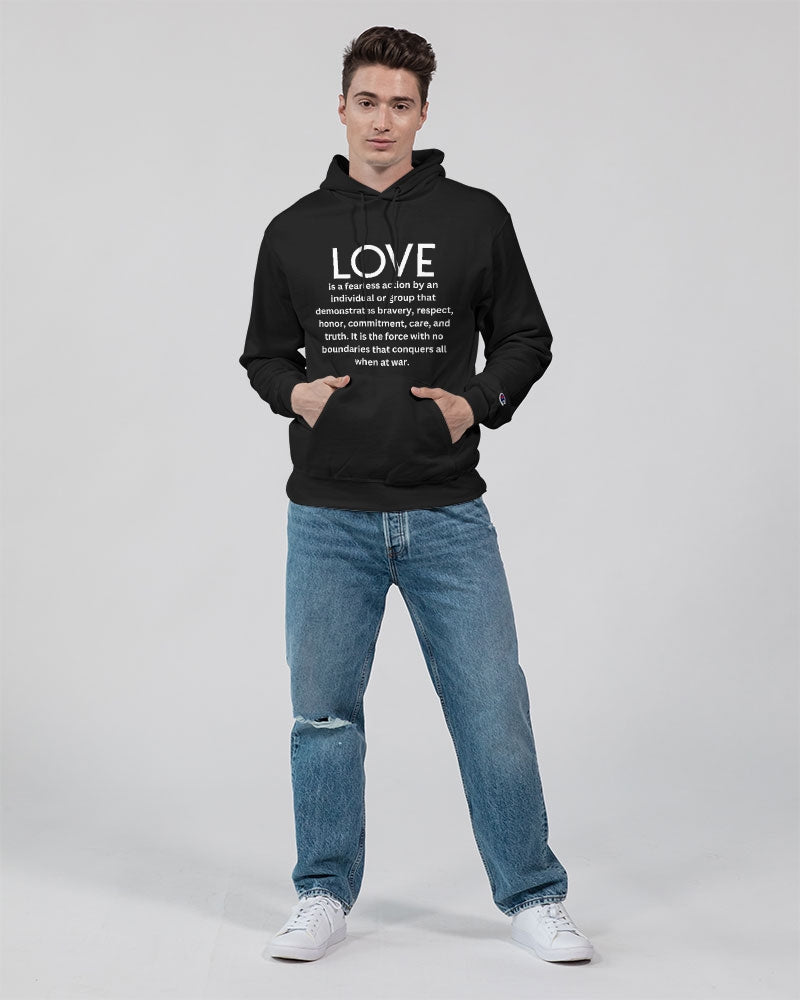 LOVE IS Men's Hoodie | Champion