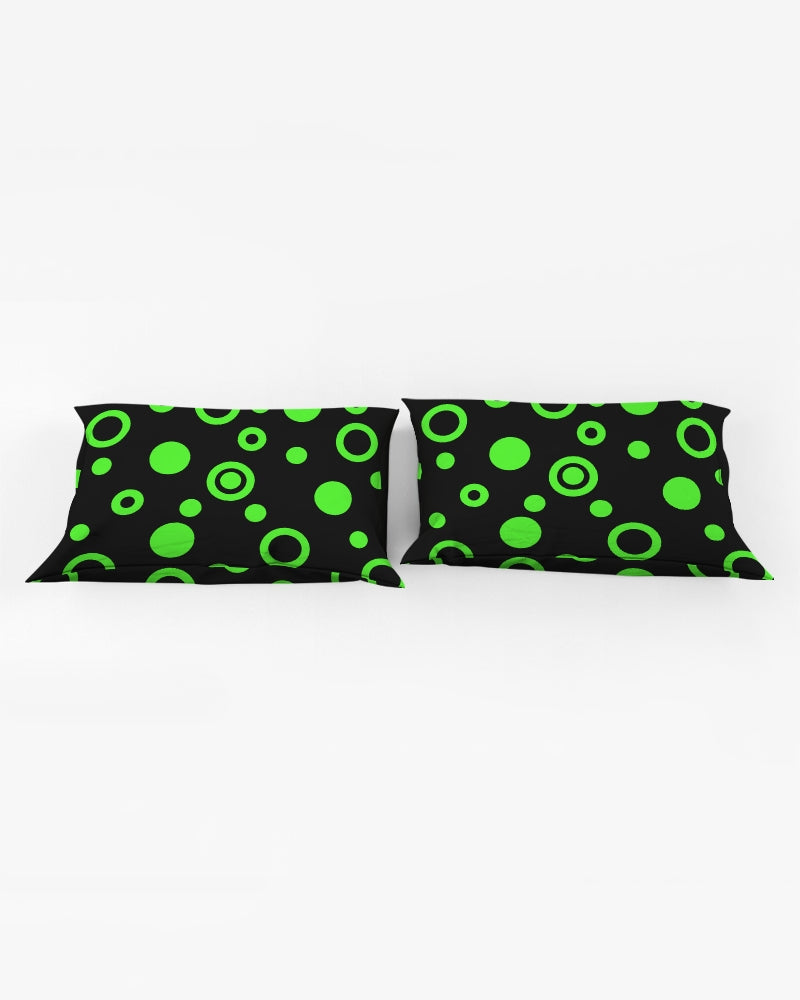 Black Light Queen Pillow Case